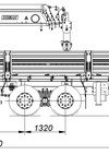 Схема бортового автомобиля КАМАЗ 65117 с КМУ IT 150