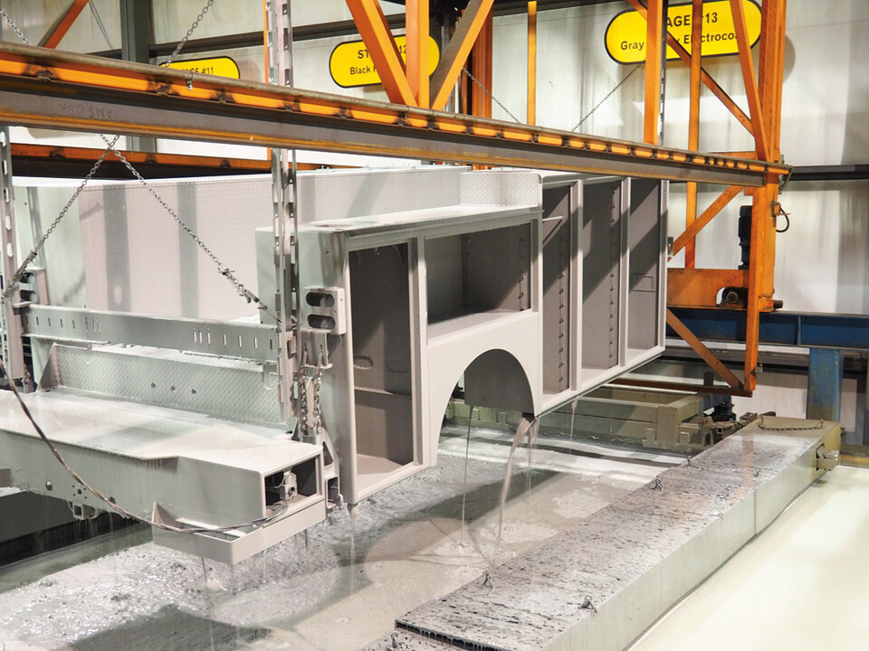 PAL Pro Mechanics Truck E-Coat Process PAL Pro Mechanics Truck E-Coat Process