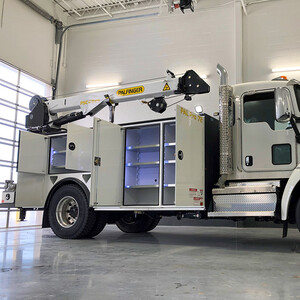 PAL Pro 72 Mechanics Truck with LED Compartment Lighting 