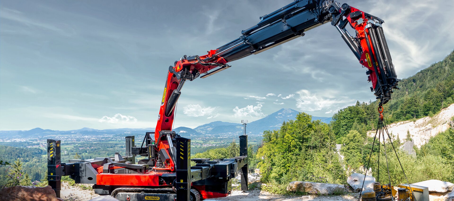 PALFINGER Crawler Cranes PALFINGER Crawler Cranes