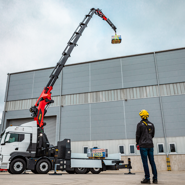 PALFINGER loader crane Userfriendly and economical