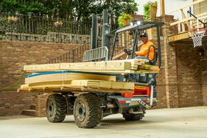 PALFINGER Truck-Mounted Forklift Lumber Segment
