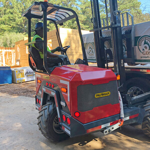 Truck-Mounted Forklift Delivery