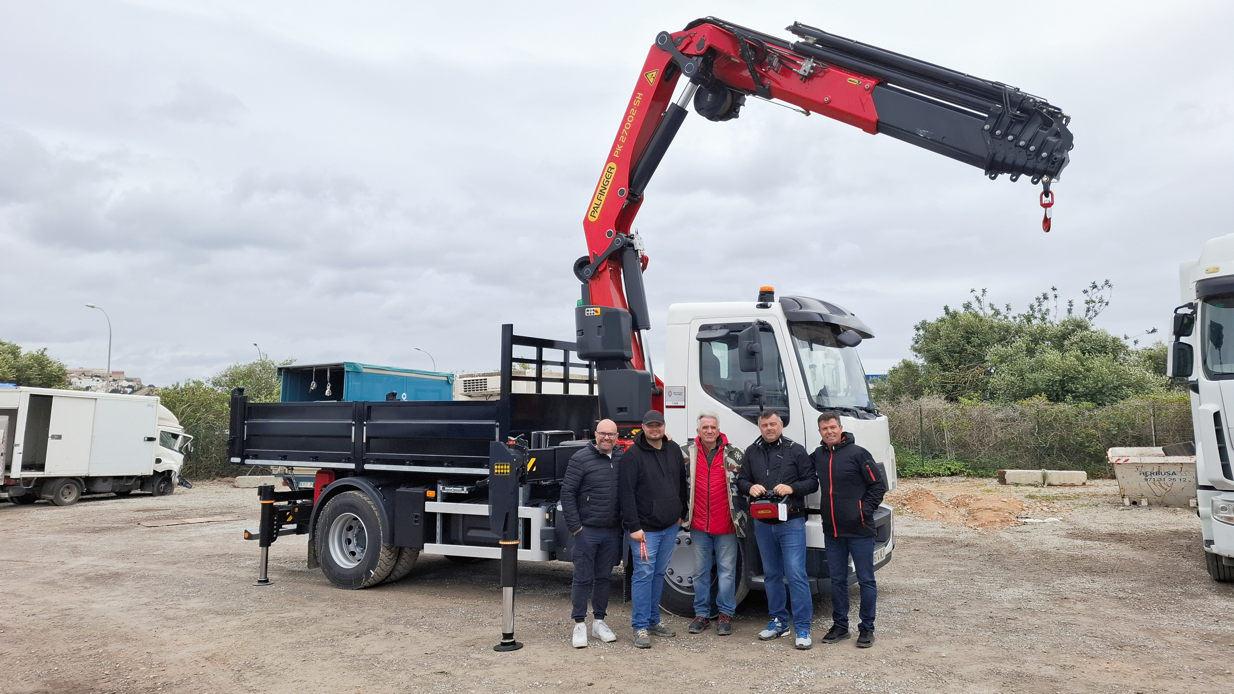 WINDAUTO TRANSPORTS INCORPORA UNA PALFINGER PK 27002 SH PARA IMPULSAR SUS OPERACIONES EN BALEARES