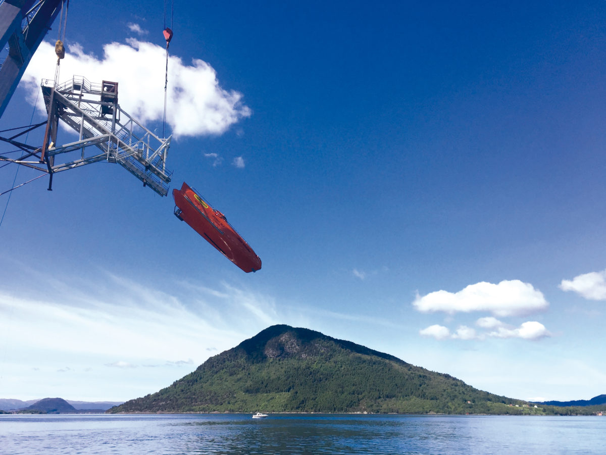 Nine Free-Fall Lifeboat Systems for Johan Sverdrup