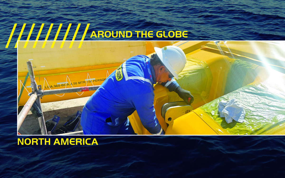 PALFINGER MARINE Around the Globe: Dry Dock Season