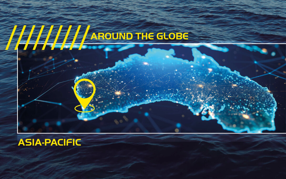 PALFINGER MARINE Around the Globe: Expansion Down Under