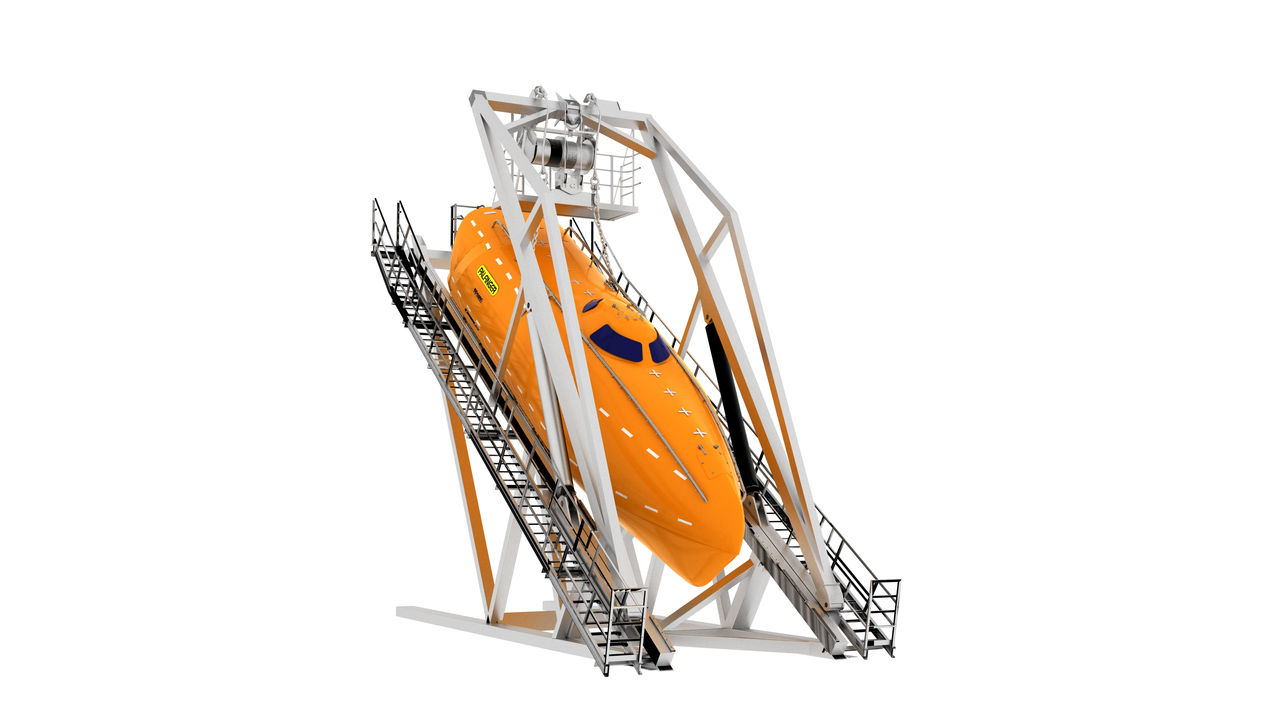 FF1100 free-fall lifeboat