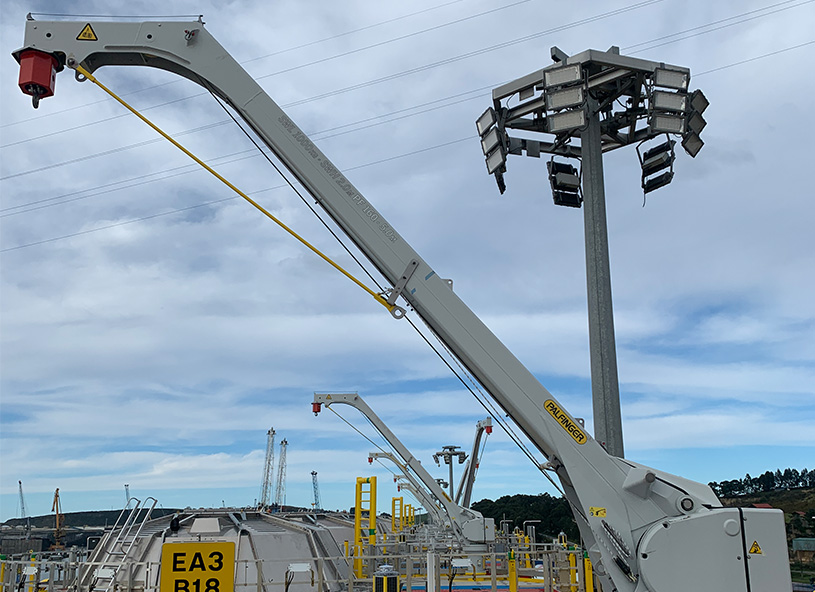 Fixed boom crane PF160