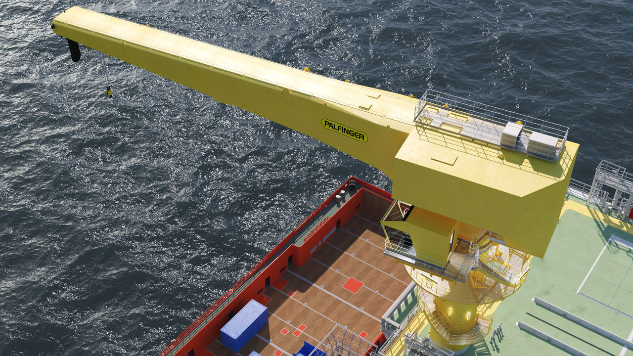 Fully electric jib crane