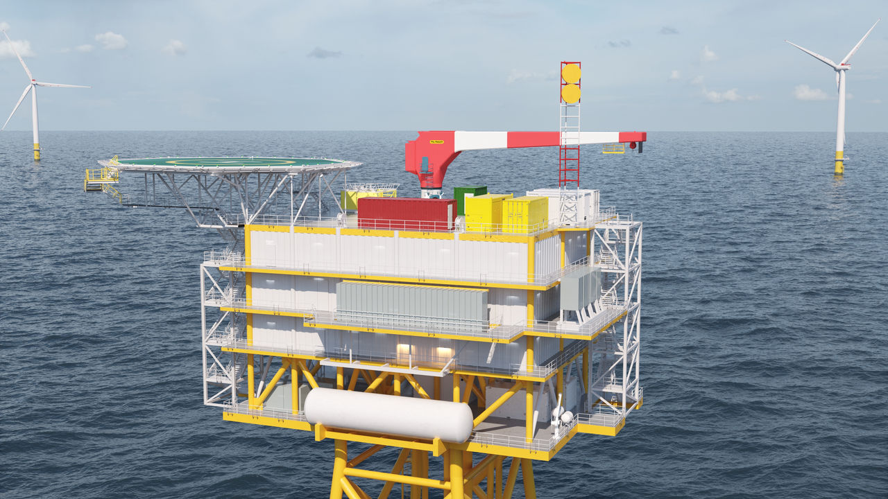 Fully electric jib crane